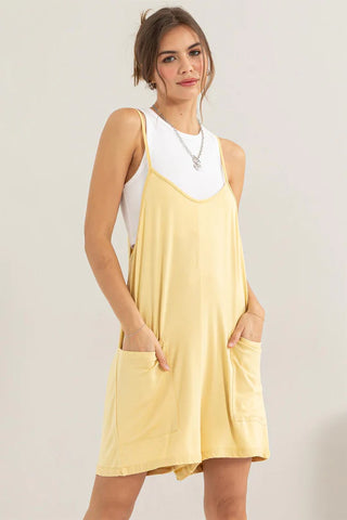 Canary Jersey Romper